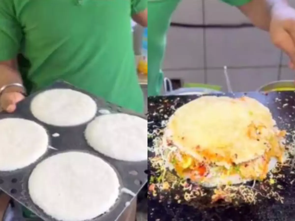 Idli Goes Wild! The 'Burger Idli' Is The Latest Culinary Innovation In Town Indiatimes