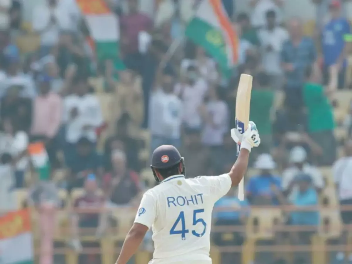 Rohit Sharma Slams A Century During India Vs England's Third Test Rohit Sharma Slams A Century During India Vs England's Third Test