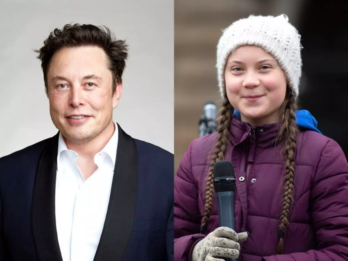 Elon Musk and Greta Thunberg Indiatimes